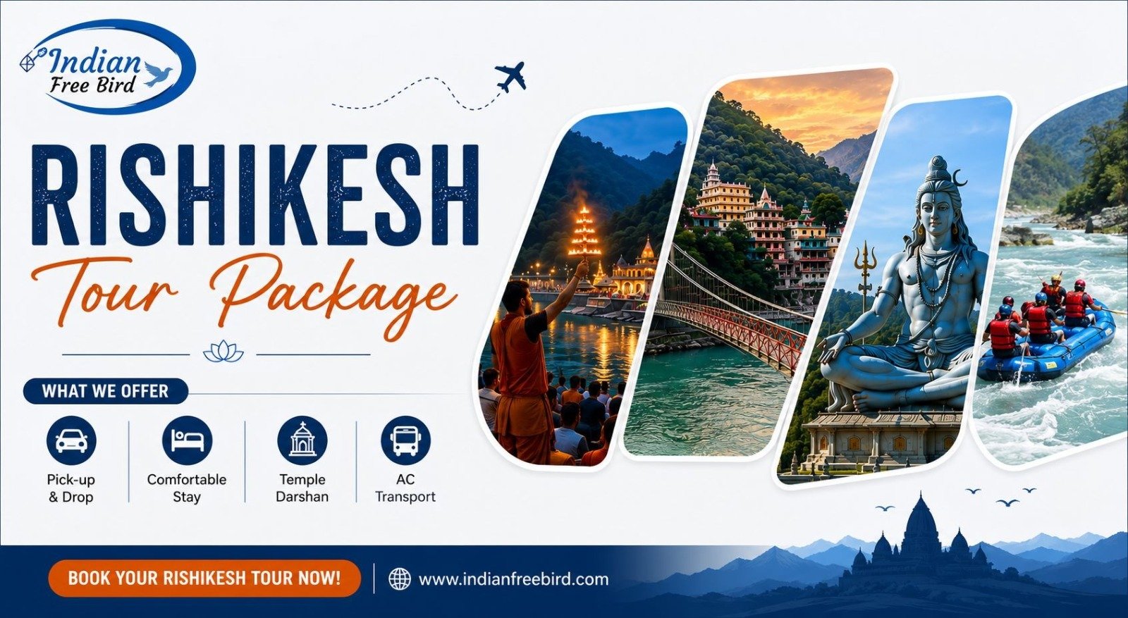 Rishikesh tour package with Ganga Aarti at Triveni Ghat